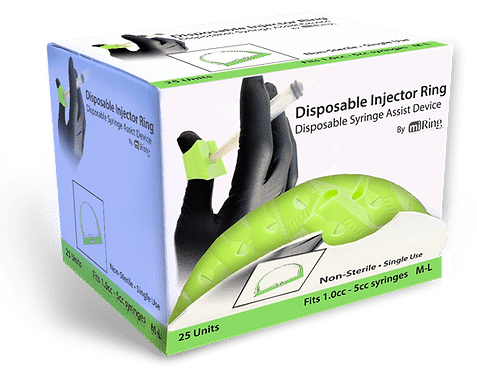 miRing disposable mockup Med Large green miRing disposable mockup Med Large green